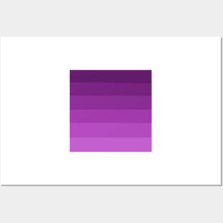 Purple strips Posters and Art